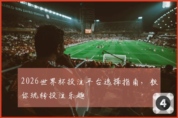 2026世界杯投注平台选择指南，教你玩转投注乐趣
